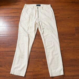 Abercrombie & Fitch Men's Light Tan Chinos 33x34 90’s Loose